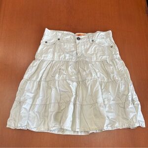 Twill Twenty Two Y2K Ruffle Tiered Skirt size 26